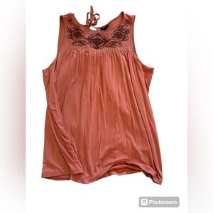 Torrid Sleeveless Embroidered Too